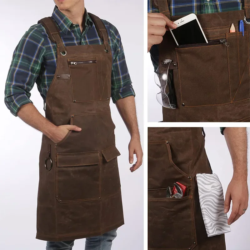 Pocket Man Auto Canvas Apron Waterproof Multifunctional Thick Size Lumberjack Waxed Large Mechanic Coating For Woodworking Super
Pocket Man Auto Canvas Apron Waterproof Multifunctional Thick Size Lumberjack Waxed Large Mechanic Coating For Woodworking Super