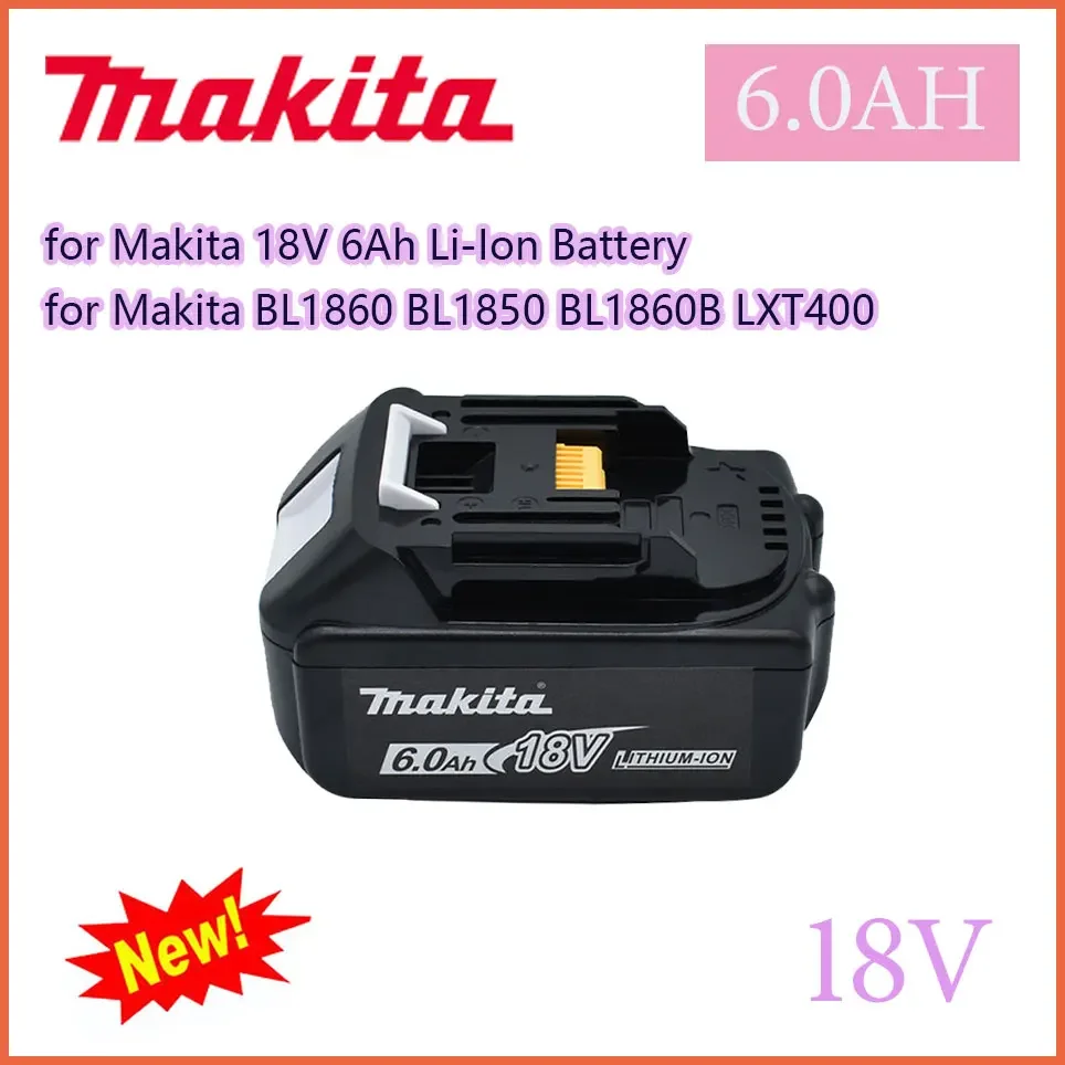 Makita Original 18V Makita 6000mAh Lithium ion Rechargeable Battery 18v drill Replacement Batteries BL1860 BL1830 BL1850 BL1860B
Makita Original 18V Makita 6000mAh Lithium ion Rechargeable Battery 18v drill Replacement Batteries BL1860 BL1830 BL1850 BL1860B