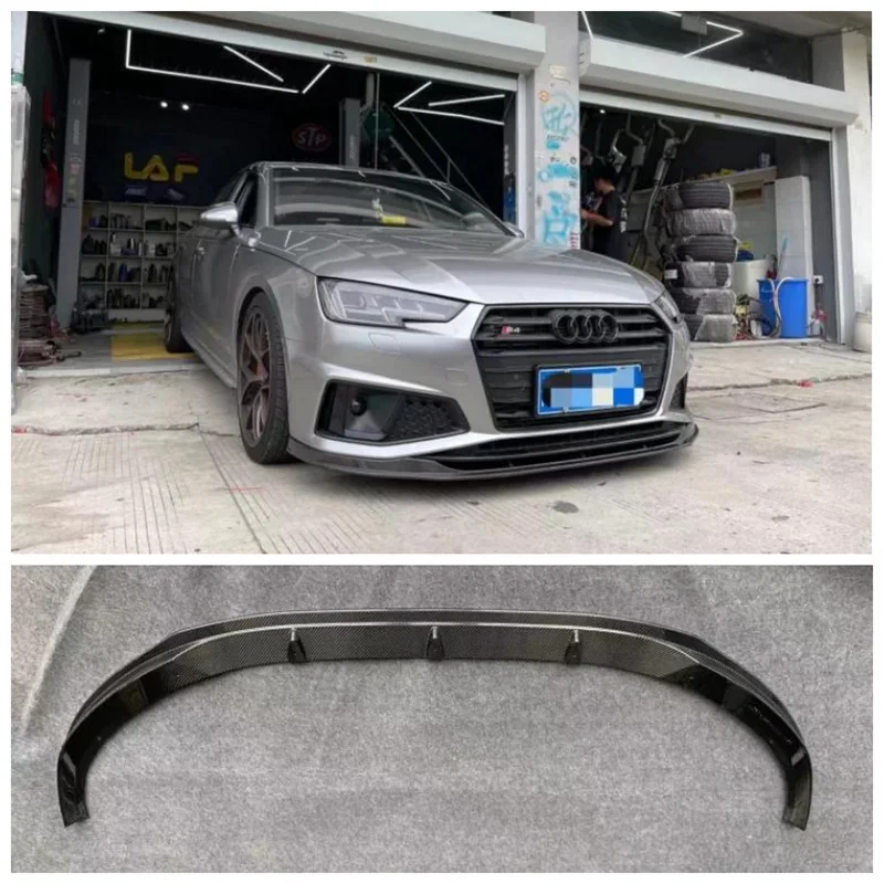 For Audi A4 S4 B9 2019 2020 2021 2022 High Quality Carbon Fiber Bumper Front Lip Splitter Diffuser Protector Cover
For Audi A4 S4 B9 2019 2020 2021 2022 High Quality Carbon Fiber Bumper Front Lip Splitter Diffuser Protector Cover