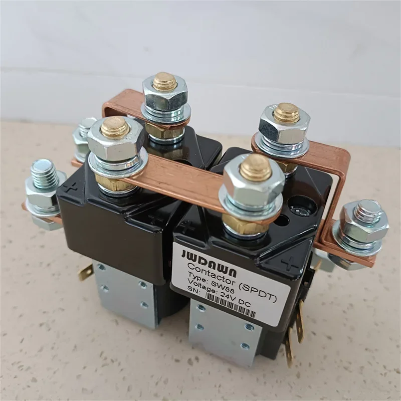 

Replace Albright SW88 24V 36V 48V 72V 80V DC Forward Reverse Reversing Contactor Solenoid Relay Forklift Golf Cart Accessories