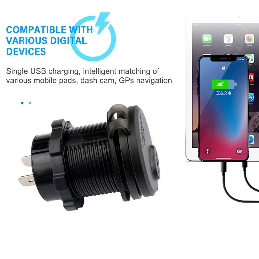 Car Charger Socket With ON-OFF Switch Digital Voltmeter Charging Display Button Fast Adapter 3.0 Switch QC Car USB Charger A9W9
Car Charger Socket With ON-OFF Switch Digital Voltmeter Charging Display Button Fast Adapter 3.0 Switch QC Car USB Charger A9W9