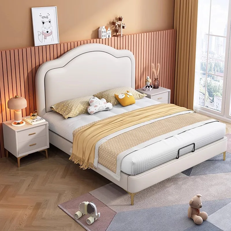 Nordic Aesthetic Bumper Bed Modern Minimalist Storage Space Bedroom Bed Queen Size Camas Matrimoniales Luxury Furniture
Nordic Aesthetic Bumper Bed Modern Minimalist Storage Space Bedroom Bed Queen Size Camas Matrimoniales Luxury Furniture