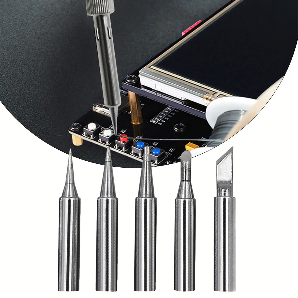 5pcs Soldering Iron Tip Replacement 936 Soldering Iron Tip Lead-free Environmental Protection Replacement For Welding Practical
5pcs Soldering Iron Tip Replacement 936 Soldering Iron Tip Lead-free Environmental Protection Replacement For Welding Practical