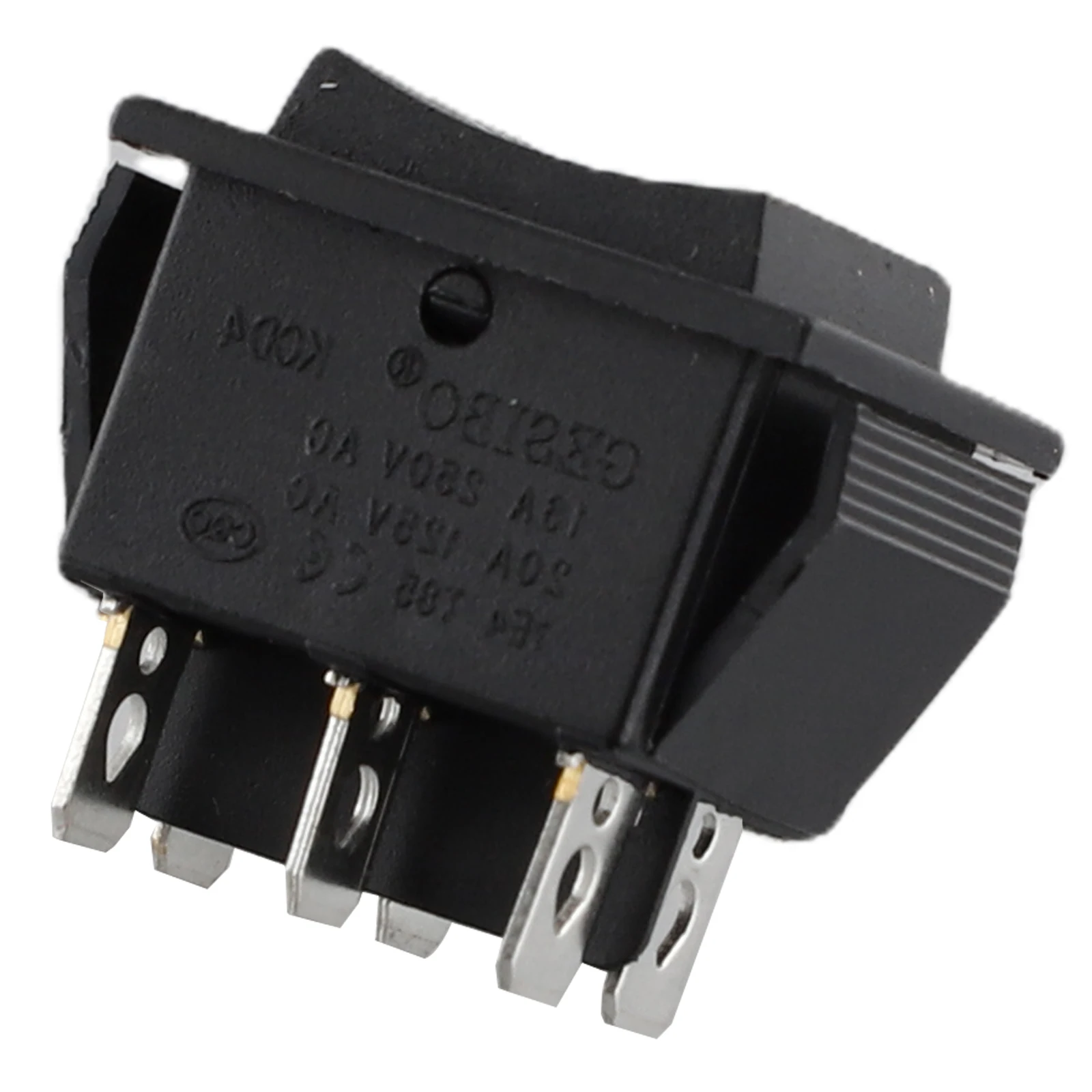 Momentary Rocker Switch, 20 Amp, 6 Pin Terminals, Easy to Use and Install, High Reliability for Various Applications
Momentary Rocker Switch, 20 Amp, 6 Pin Terminals, Easy to Use and Install, High Reliability for Various Applications