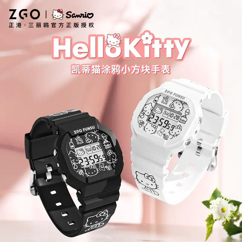 Часы Sanrio ZGO Hello Kitty спортивные водонепроницаемые светящиеся цифровые часы подарок для мужчин и женщин студентов
Часы Sanrio ZGO Hello Kitty спортивные водонепроницаемые светящиеся цифровые часы подарок для мужчин и женщин студентов