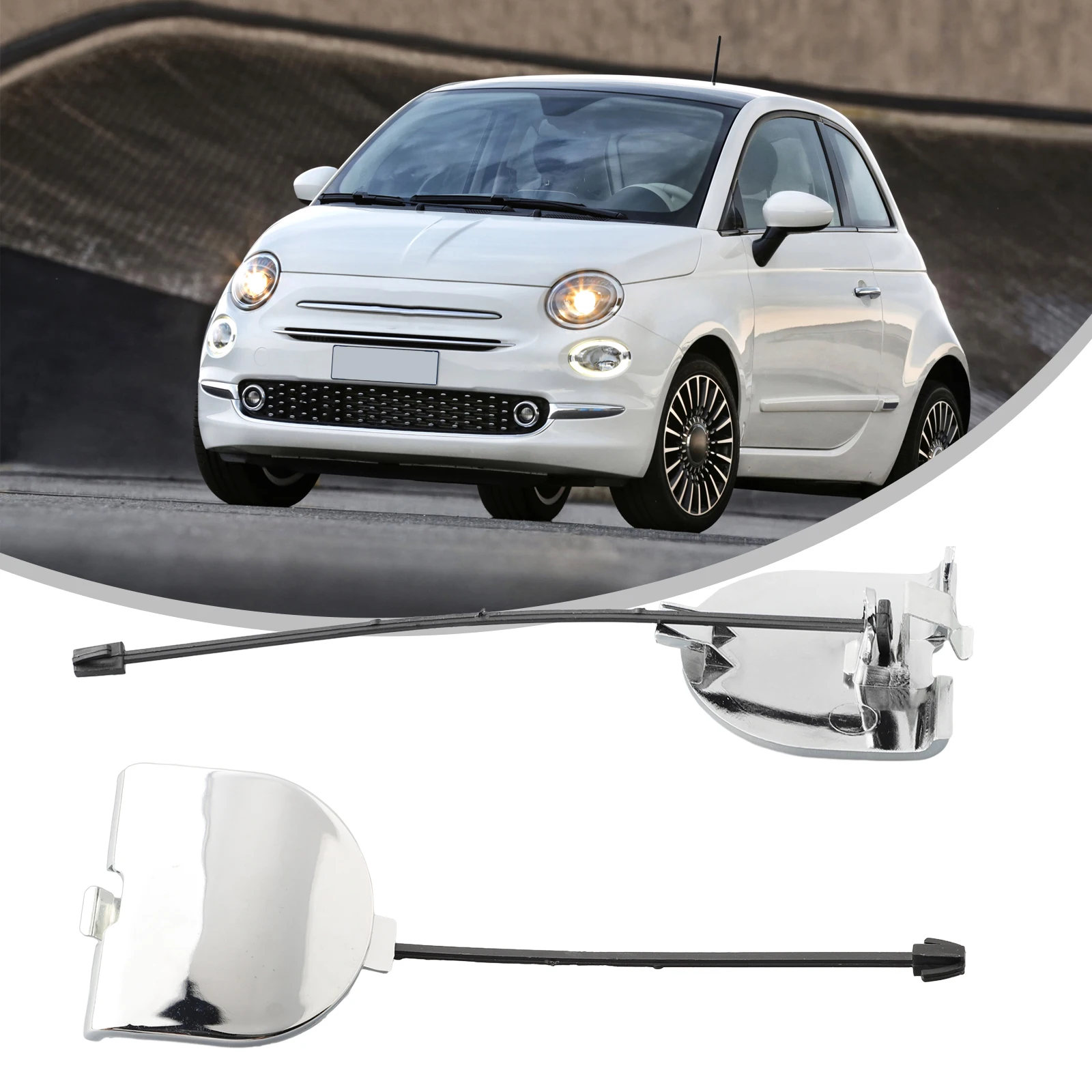1pc For Fiat 500 Rear Bumper Towing Eye Cover Chrome New 2007-2012 #735455393 Car Trailer Cover Replacement-Accessories
1pc For Fiat 500 Rear Bumper Towing Eye Cover Chrome New 2007-2012 #735455393 Car Trailer Cover Replacement-Accessories