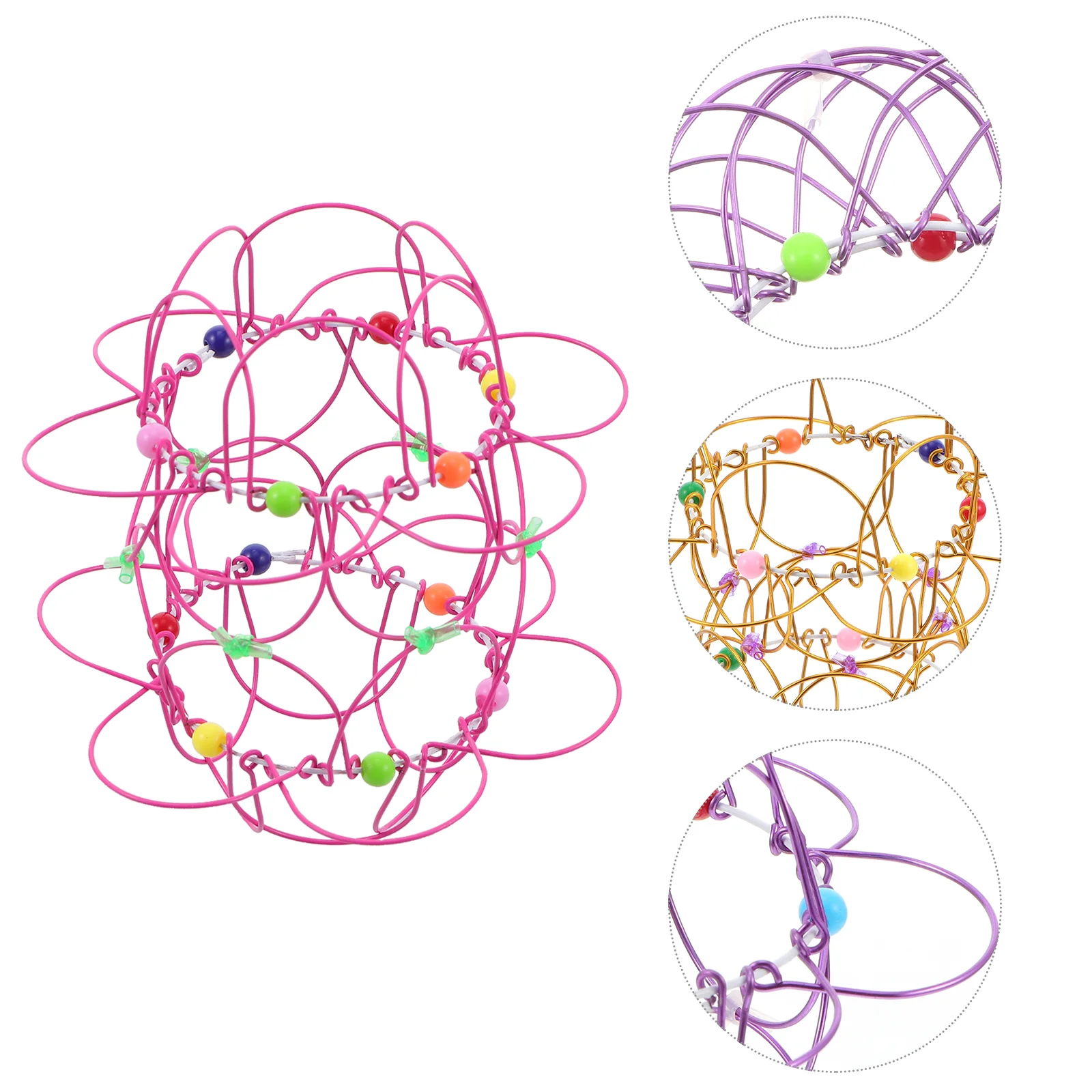 4 Pcs Mandala Flower Basket Audlt Toys Flexible Sphere Variety Ring Kids Wire Outdoor Audlt Toyss Adults
4 Pcs Mandala Flower Basket Audlt Toys Flexible Sphere Variety Ring Kids Wire Outdoor Audlt Toyss Adults
