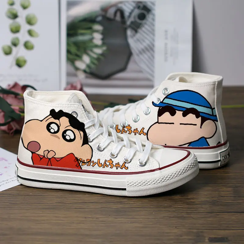 2023 New Crayon Shin Chan High-Top Canvas Shoes Cartoon Boys and Girls Graffiti Canvas Shoes Student Casual Shoes Couples Shoes
2023 New Crayon Shin Chan High-Top Canvas Shoes Cartoon Boys and Girls Graffiti Canvas Shoes Student Casual Shoes Couples Shoes