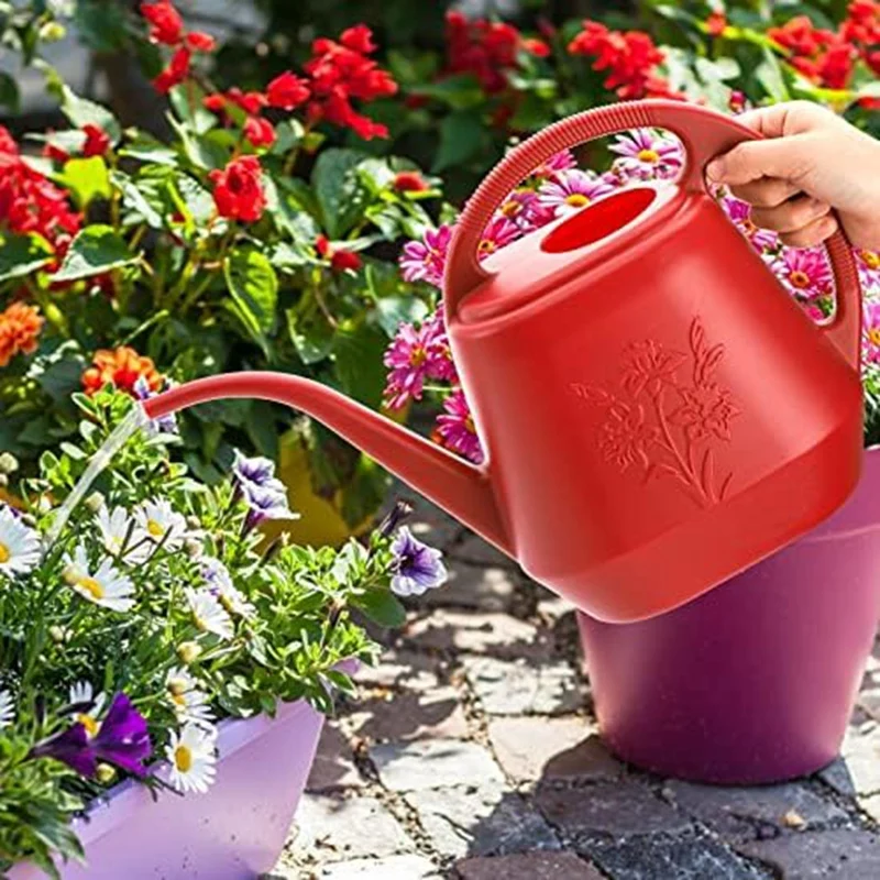 Garden Watering Cans Long Spout For Indoor Outdoor Watering Plants With Comfortable Handle
Garden Watering Cans Long Spout For Indoor Outdoor Watering Plants With Comfortable Handle