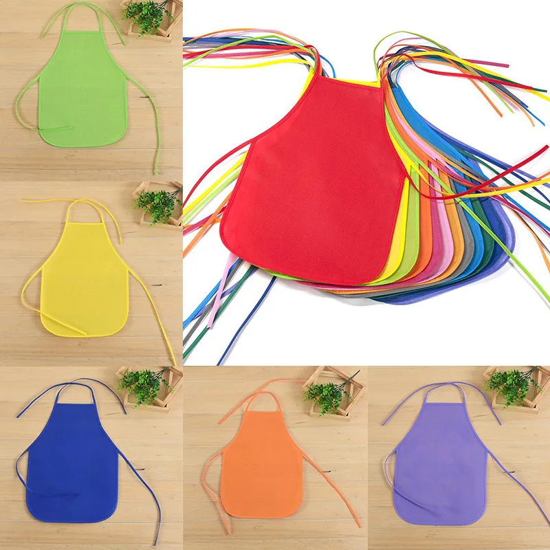 1PC Colorful Painting Non-Woven Aprons Unisex Kids Home Kitchen Painting Pinafore
1PC Colorful Painting Non-Woven Aprons Unisex Kids Home Kitchen Painting Pinafore