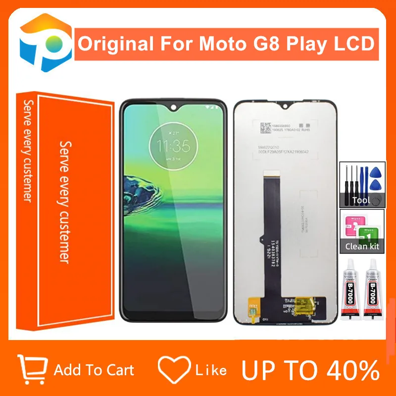 Original Test AAA For Moto G8 Play Screen XT2015 LCD Display Digitizer Assembly Replacement For Motorola G8 Play Display Screen
Original Test AAA For Moto G8 Play Screen XT2015 LCD Display Digitizer Assembly Replacement For Motorola G8 Play Display Screen