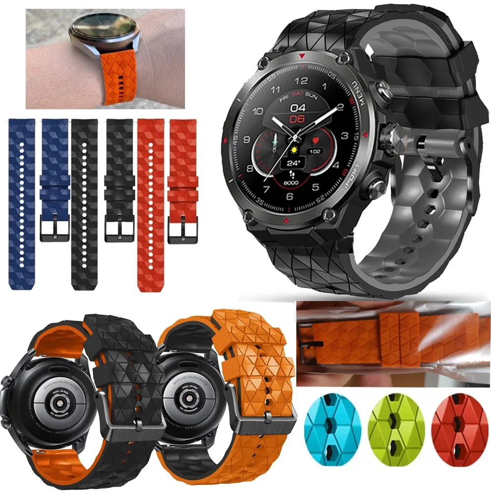 22mm Replacement Watch Band Strap For Zeblaze Stratos/Stratos 2 Smart Silicone Wristband For Zeblaze NEO 3/GTR 2 Bracelet Correa
22mm Replacement Watch Band Strap For Zeblaze Stratos/Stratos 2 Smart Silicone Wristband For Zeblaze NEO 3/GTR 2 Bracelet Correa