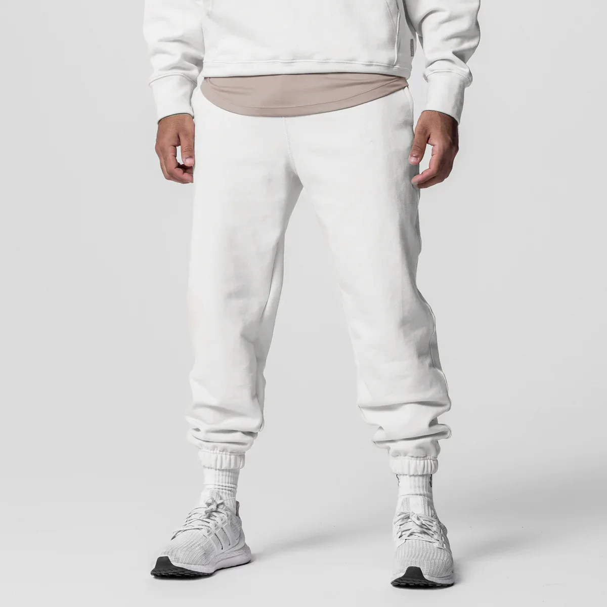 

Men French Terry Sweatpants Track Pants Sweatpants Manufacturer Custom 320g 100% Cotton Trackpants