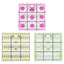 Nonvor 1Pcs Acrylic Sewing Ruler 15*15 cm Square Drawing Measuring Patchwork Ruler Cloth Cutting Ruler DIY Sewing Craft Tools
Nonvor 1Pcs Acrylic Sewing Ruler 15*15 cm Square Drawing Measuring Patchwork Ruler Cloth Cutting Ruler DIY Sewing Craft Tools