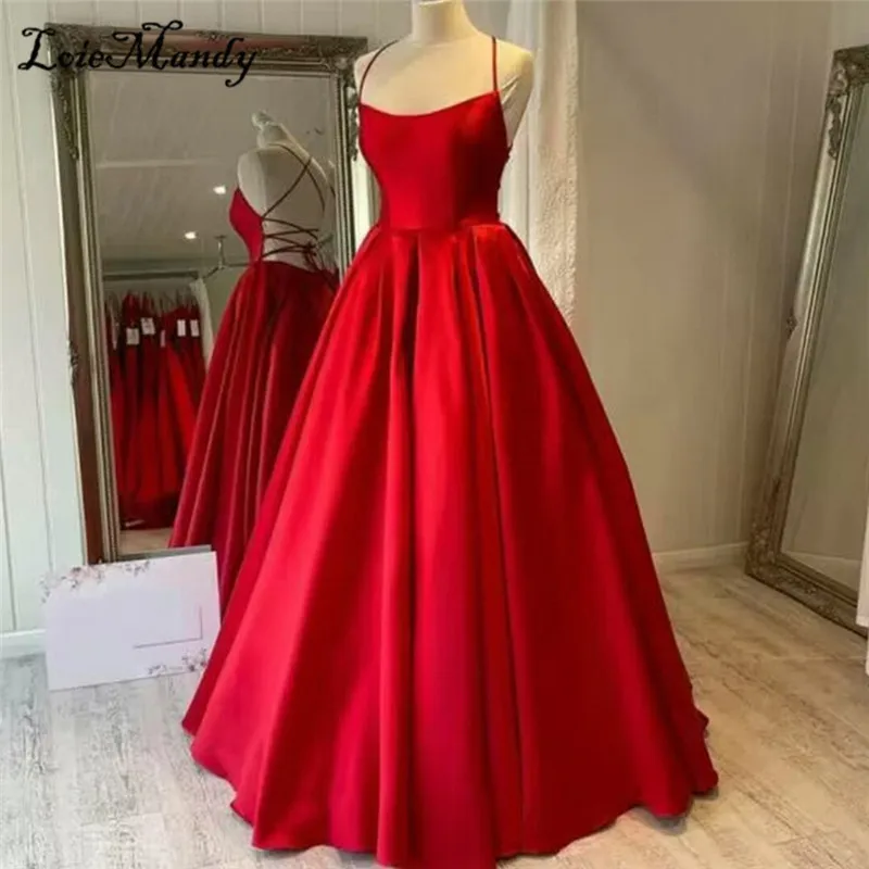 Criss Cross Backless Red Evening Dresses 2024 Puffy A Line Spaghetti Straps Prom Party Dress For Women Vestidos de gala
Criss Cross Backless Red Evening Dresses 2024 Puffy A Line Spaghetti Straps Prom Party Dress For Women Vestidos de gala
