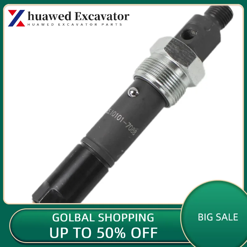 Imelbuff 65.10101-7088 6510101-7088 Common Rail Injector Nozzle For Doosan Daewoo Dx300lca Excavator
Imelbuff 65.10101-7088 6510101-7088 Common Rail Injector Nozzle For Doosan Daewoo Dx300lca Excavator