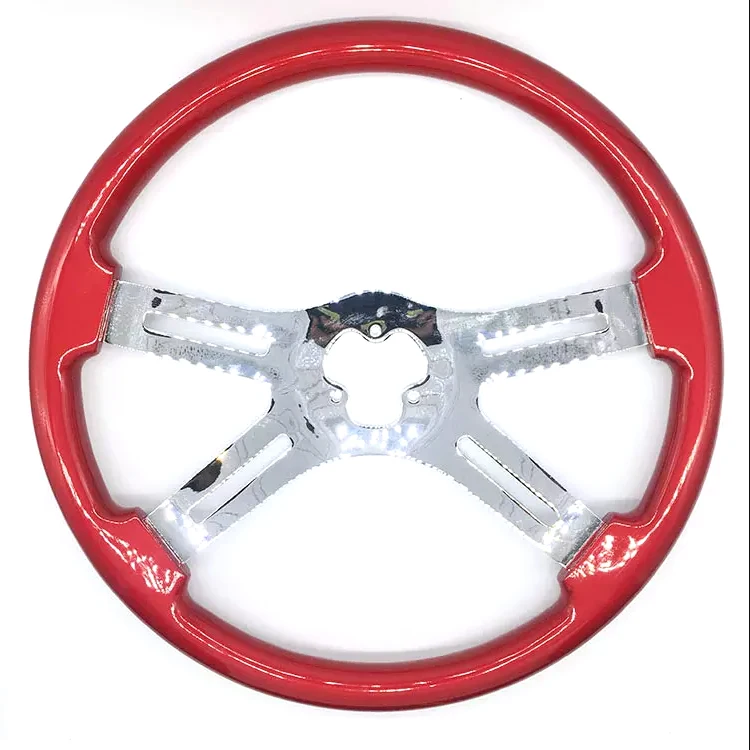 Classic Wooden Grain Universal Vintage Sport Car 14 inch Deep Dish 4 Spoke Driving Steering Wheel Chrome 4 Spoke Frame For Sale
Classic Wooden Grain Universal Vintage Sport Car 14 inch Deep Dish 4 Spoke Driving Steering Wheel Chrome 4 Spoke Frame For Sale