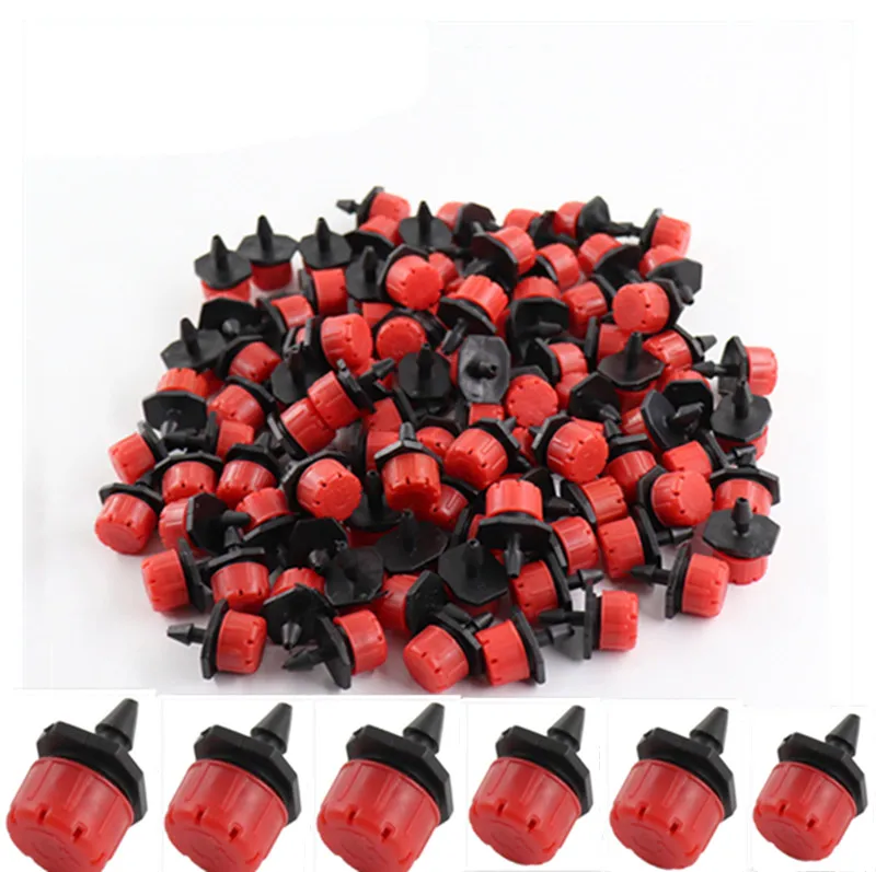 50PCS Garden Adjustable Nozzles Drip Irrigation Watering Sprinkler 1/4'' Anti-Clogging Dripper Emitter Flower Beds Vegetable
50PCS Garden Adjustable Nozzles Drip Irrigation Watering Sprinkler 1/4'' Anti-Clogging Dripper Emitter Flower Beds Vegetable