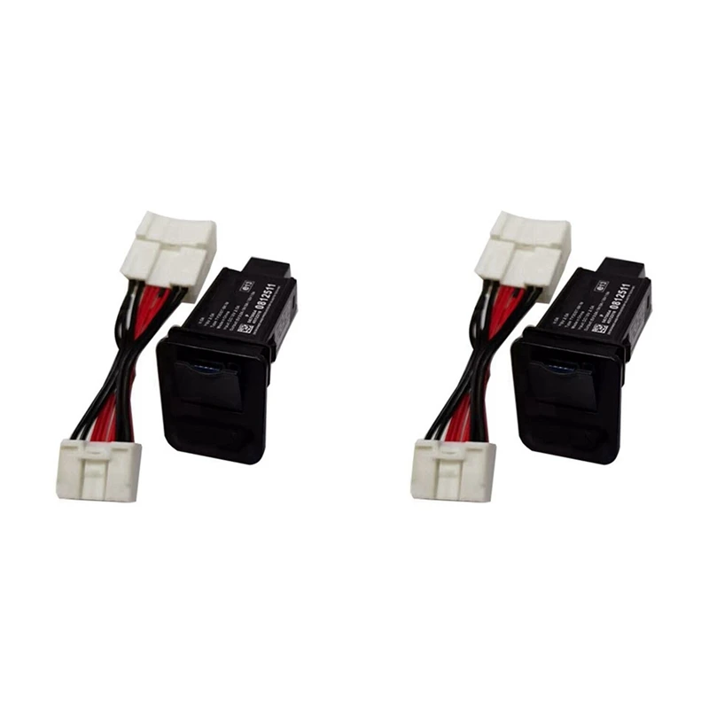 2X Car Rear Seats USB Adapter Charger QC 3.0 D Type C Fast Charging Socket For Toyota Alphard Vellfire 30 Series 15-23
2X Car Rear Seats USB Adapter Charger QC 3.0 D Type C Fast Charging Socket For Toyota Alphard Vellfire 30 Series 15-23