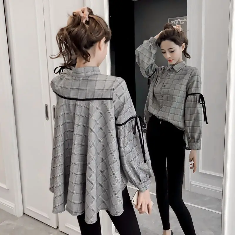 Блузка женская в клетку, шикарная Тонкая Повседневная Верхняя одежда для отпуска, элегантные рубашки, однобортный Свободный Топ в Корейском стиле B97
Блузка женская в клетку, шикарная Тонкая Повседневная Верхняя одежда для отпуска, элегантные рубашки, однобортный Свободный Топ в Корейском стиле B97