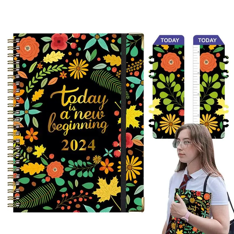 Daily Planner Planner Coil Notepad Daily Spiral 2024 Double-Tape Paper Planning Tool For Notes Study Homework And Office
Daily Planner Planner Coil Notepad Daily Spiral 2024 Double-Tape Paper Planning Tool For Notes Study Homework And Office