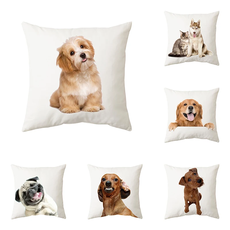 45x45cm Cute Cat Cushion Cover Polyester Throw Pillow For Bed Living Room Sofa Office Seat Car Kids Decor Home
45x45cm Cute Cat Cushion Cover Polyester Throw Pillow For Bed Living Room Sofa Office Seat Car Kids Decor Home