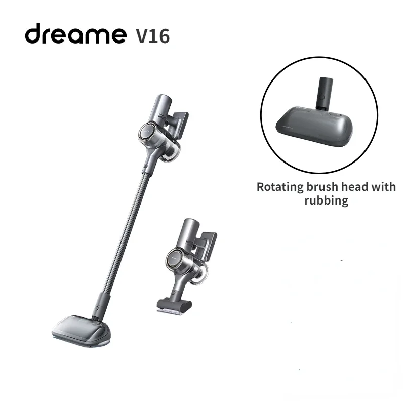 Dreame V16 Household Wireless Floor Scrubbing Vacuum Cleaner Small High Suction Handheld and Dragging Integrated Mite Remover
Dreame V16 Household Wireless Floor Scrubbing Vacuum Cleaner Small High Suction Handheld and Dragging Integrated Mite Remover