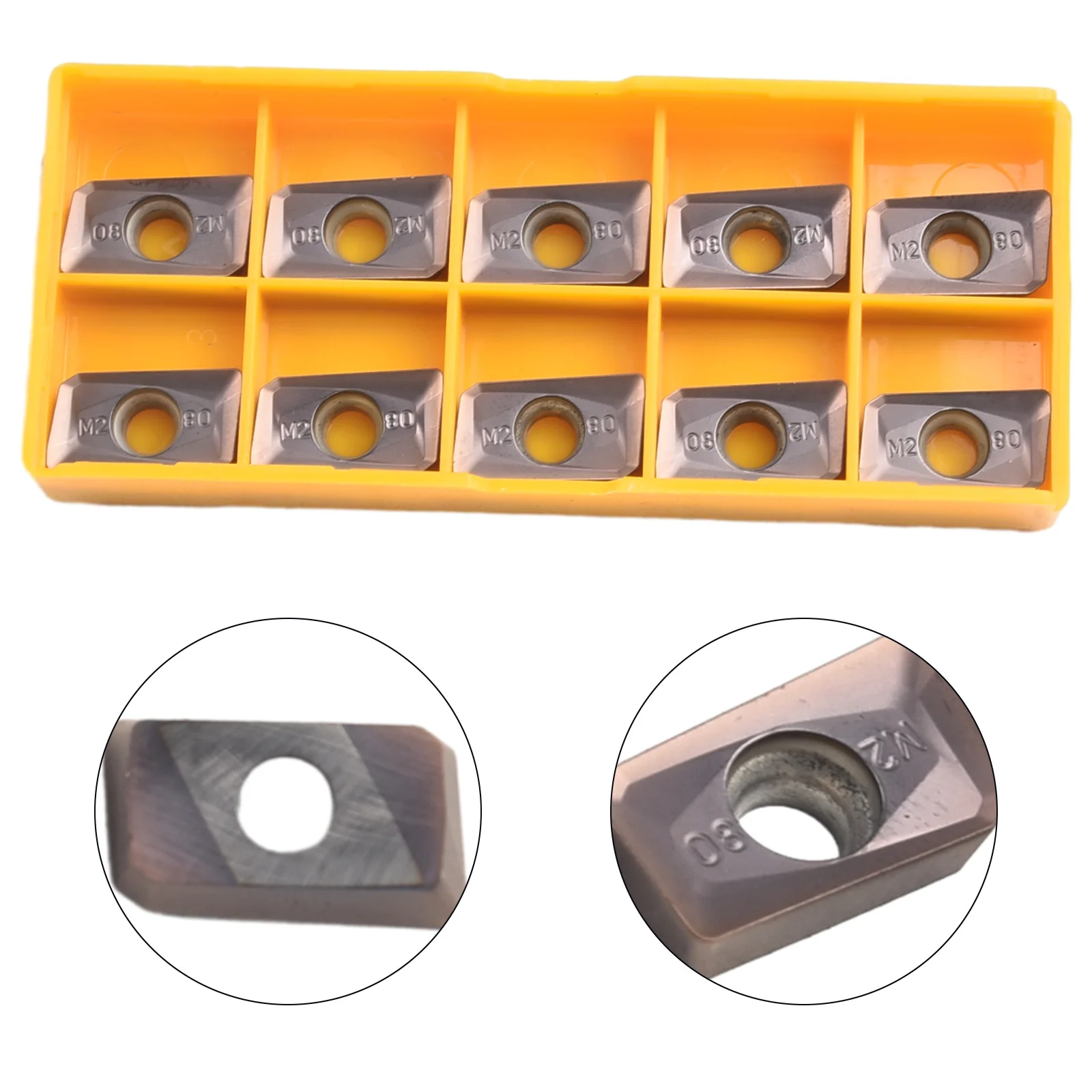 10Pcs APMT1604PDER-M2 Carbide Indexable Blades Replacement For Metalworking Turning Tool Accessories High Grip
10Pcs APMT1604PDER-M2 Carbide Indexable Blades Replacement For Metalworking Turning Tool Accessories High Grip