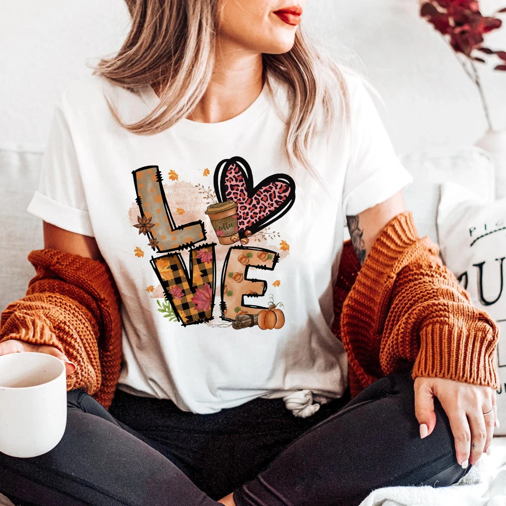 Осенняя рубашка I Love, Женская Осенняя Футболка с принтом тыквы, футболка на День Благодарения, вечеринка, гномы, женская футболка, одежда для Хэллоуина, праздничные Топы
Осенняя рубашка I Love, Женская Осенняя Футболка с принтом тыквы, футболка на День Благодарения, вечеринка, гномы, женская футболка, одежда для Хэллоуина, праздничные Топы