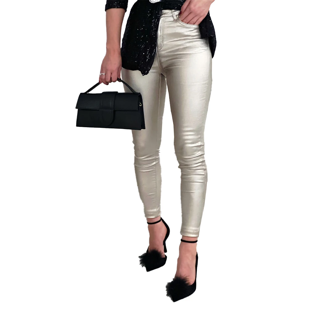 Clothes Women Pants 1pcs Slightly Elastic All Season Clubwear Trousers Fashion Faux Leather High Waist Outwear
Clothes Women Pants 1pcs Slightly Elastic All Season Clubwear Trousers Fashion Faux Leather High Waist Outwear