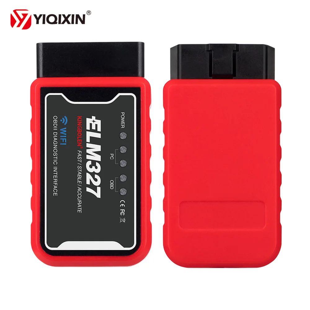 OBD II ELM327 WIFI Automobile Fault Diagnosis Instrument Android Apple System PIC25K80 Chip
OBD II ELM327 WIFI Automobile Fault Diagnosis Instrument Android Apple System PIC25K80 Chip