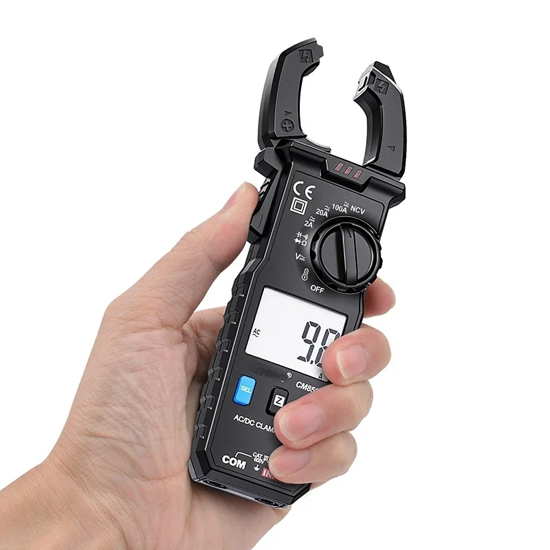 CM85C 100A RMS Digital Current Clamp Meter Clamp Multimeter 2000 Counts AC/DC 600V Square Wave Output Power Clamp Meter
CM85C 100A RMS Digital Current Clamp Meter Clamp Multimeter 2000 Counts AC/DC 600V Square Wave Output Power Clamp Meter