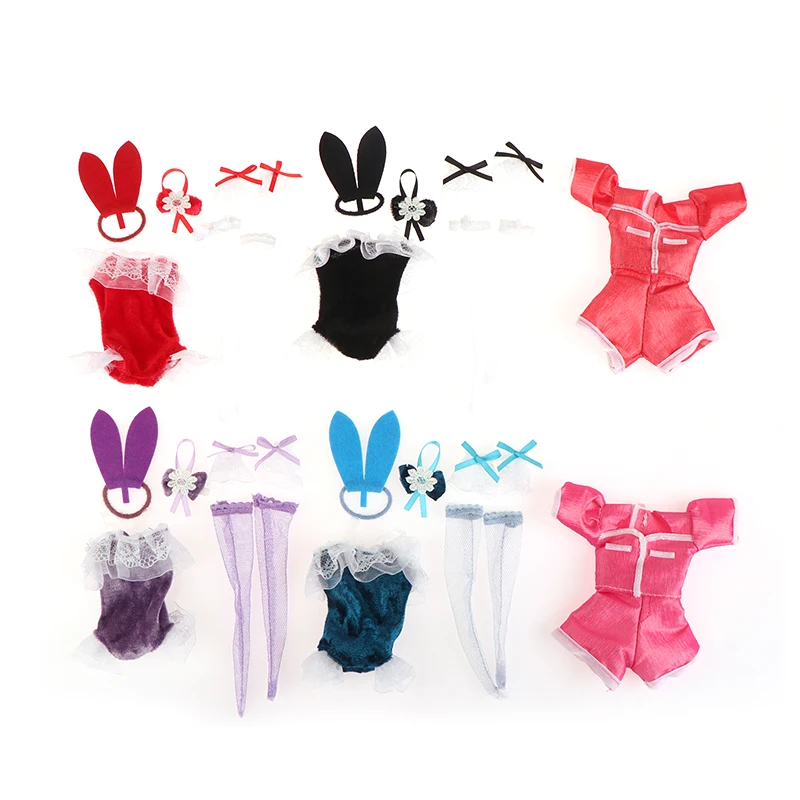 1Set Doll Clothes Short Sleeve Shorts Sexy Bunny Dress Headband Stockings Party Uniform For 30CM Doll New and High Quality.
1Set Doll Clothes Short Sleeve Shorts Sexy Bunny Dress Headband Stockings Party Uniform For 30CM Doll New and High Quality.