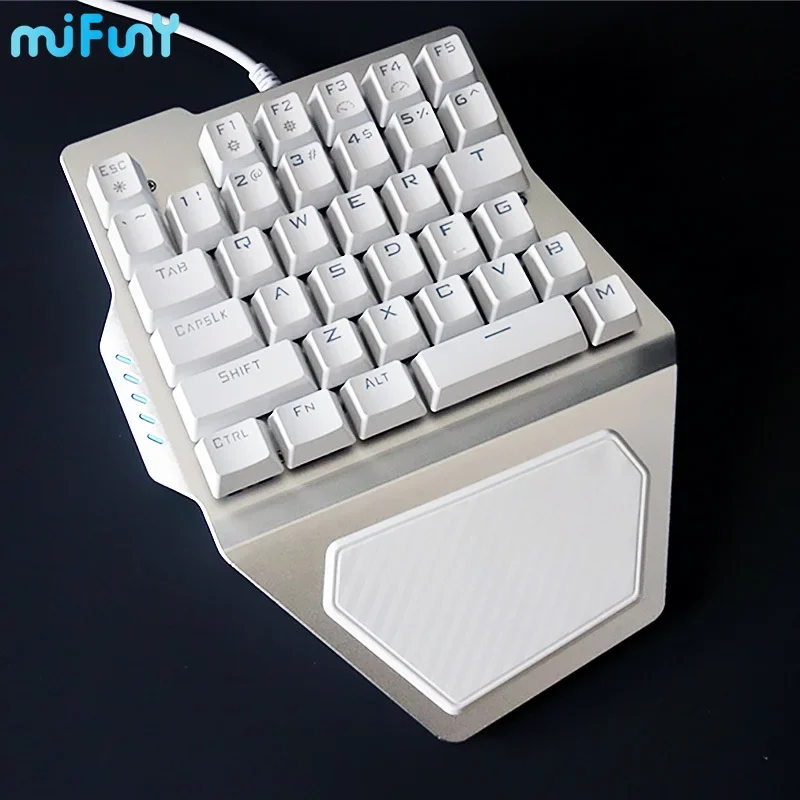 

MiFuny V3 Single Handed Wired Mechanical Keyboard 36keys Bass Portable Compact Esports Gaming Keyboards for Laptop Accessories