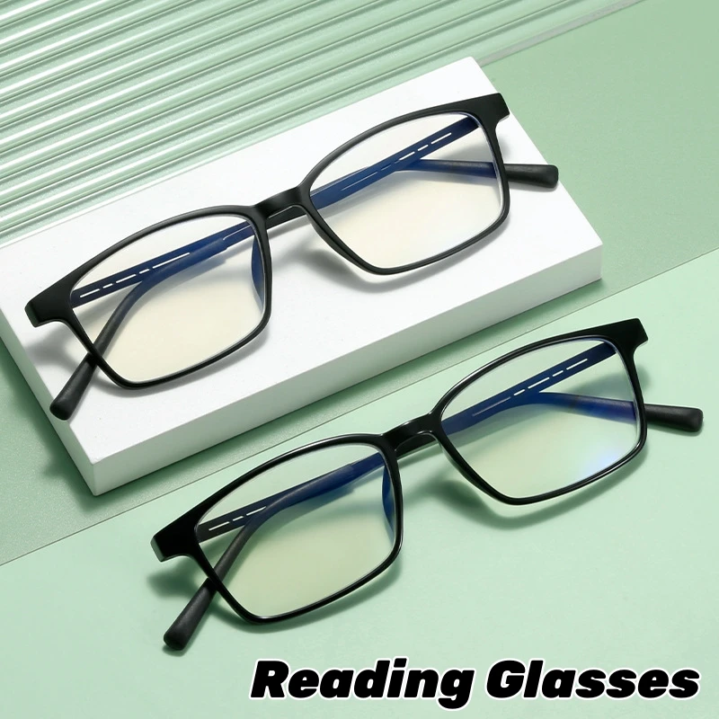 Ultralight TR90 Men's Reading Glasses Trendy Titanium Business Eyewear Unisex Blue Light Blocking Diopter Eyeglasses 0 To +4.0
Ultralight TR90 Men's Reading Glasses Trendy Titanium Business Eyewear Unisex Blue Light Blocking Diopter Eyeglasses 0 To +4.0