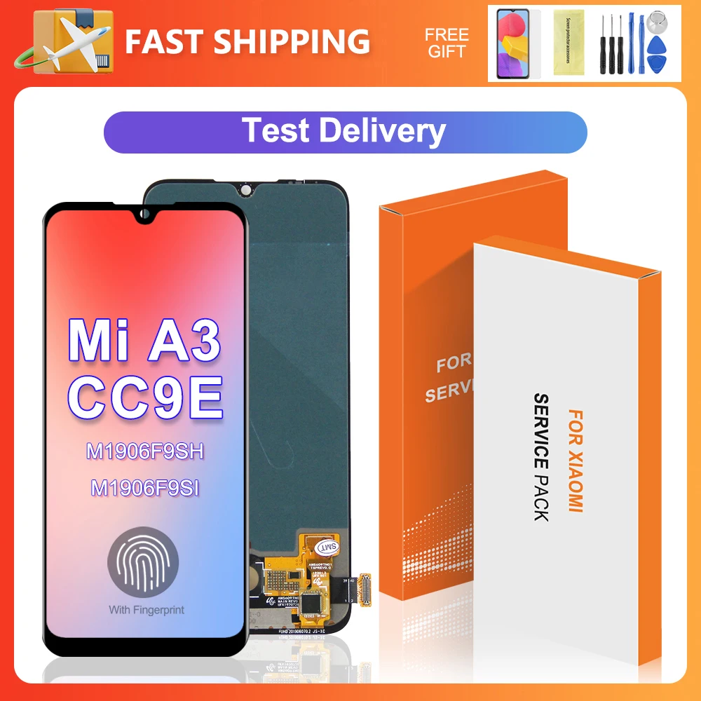 ЖК-дисплей с сенсорным экраном и дигитайзером в сборе для Xiaomi Mi A3 6,09 ''для Ori Mi CC9E M1906F9SH M1906F9SI
ЖК-дисплей с сенсорным экраном и дигитайзером в сборе для Xiaomi Mi A3 6,09 ''для Ori Mi CC9E M1906F9SH M1906F9SI