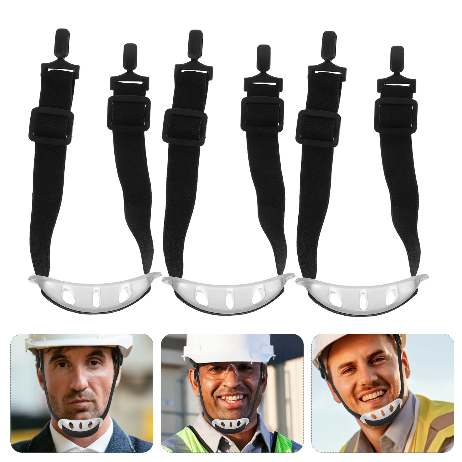 

3pcs Chin Straps Hard Hat Chin Belts Protective Straps Liner Chin Straps