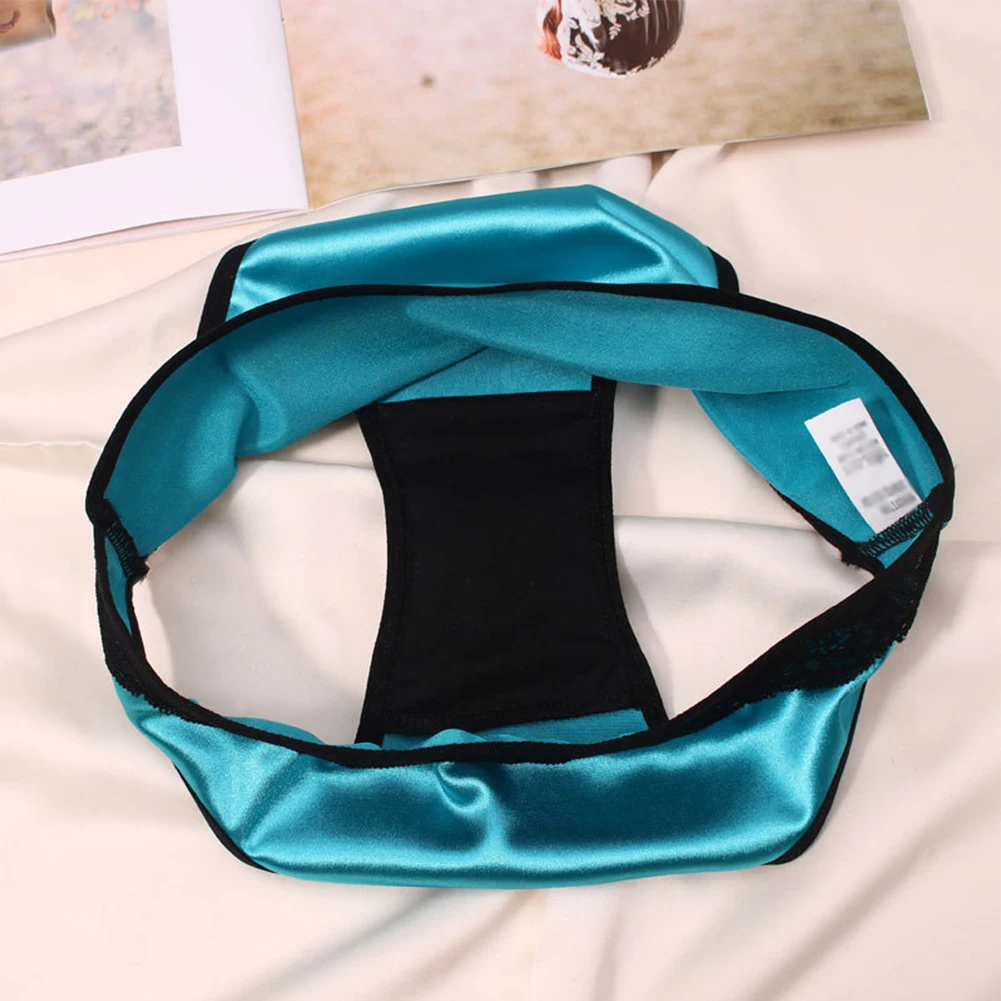 Women Sexy Cotton Crotch Low Waisted Satin Traceless G-String Thongs Lingerie Underpants Panties Silky Knicker Women's Briefs
Women Sexy Cotton Crotch Low Waisted Satin Traceless G-String Thongs Lingerie Underpants Panties Silky Knicker Women's Briefs