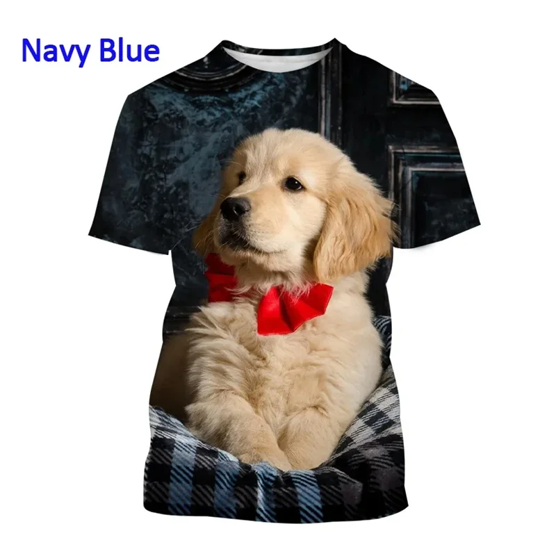 New Summer 3D Cute Animal Golden Retriever Printing T Shirt Children Fashion Harajuku Short Sleeves Funny Tee Shirts Tee Clothes
New Summer 3D Cute Animal Golden Retriever Printing T Shirt Children Fashion Harajuku Short Sleeves Funny Tee Shirts Tee Clothes