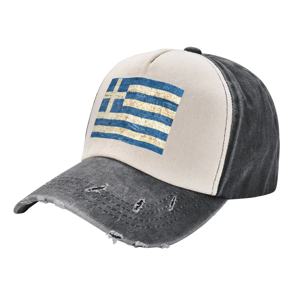 

Flag of Greece, Patriotic gift Baseball Cap Uv Protection Solar Hat beach hat fishing hat Men Caps Women's