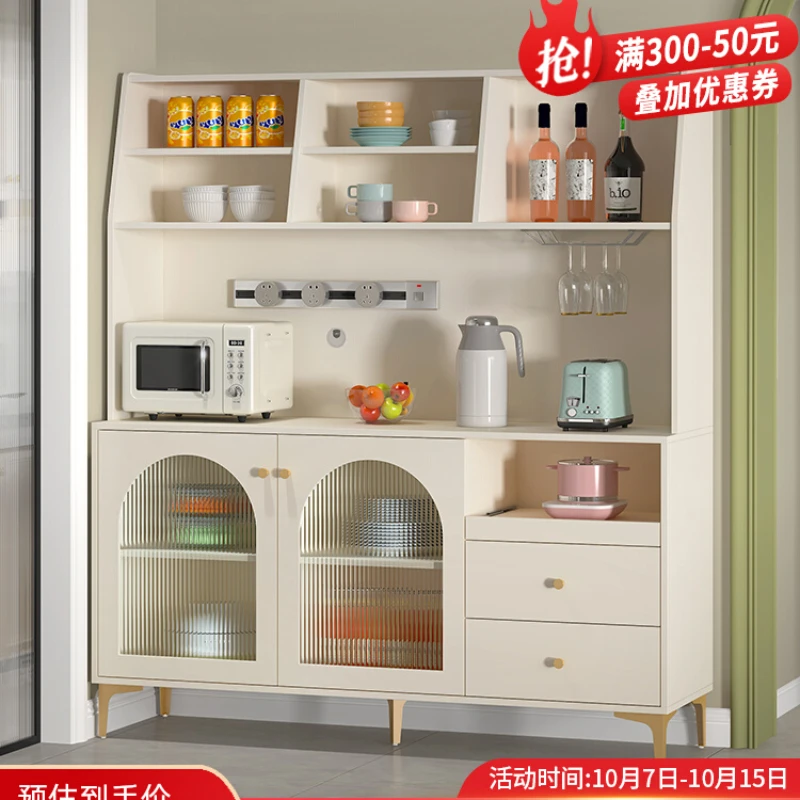 French cream style kitchen sideboard, wall integrated high cabinet, storage cabinet, living room wine cabinet, tea cabinet G251
French cream style kitchen sideboard, wall integrated high cabinet, storage cabinet, living room wine cabinet, tea cabinet G251