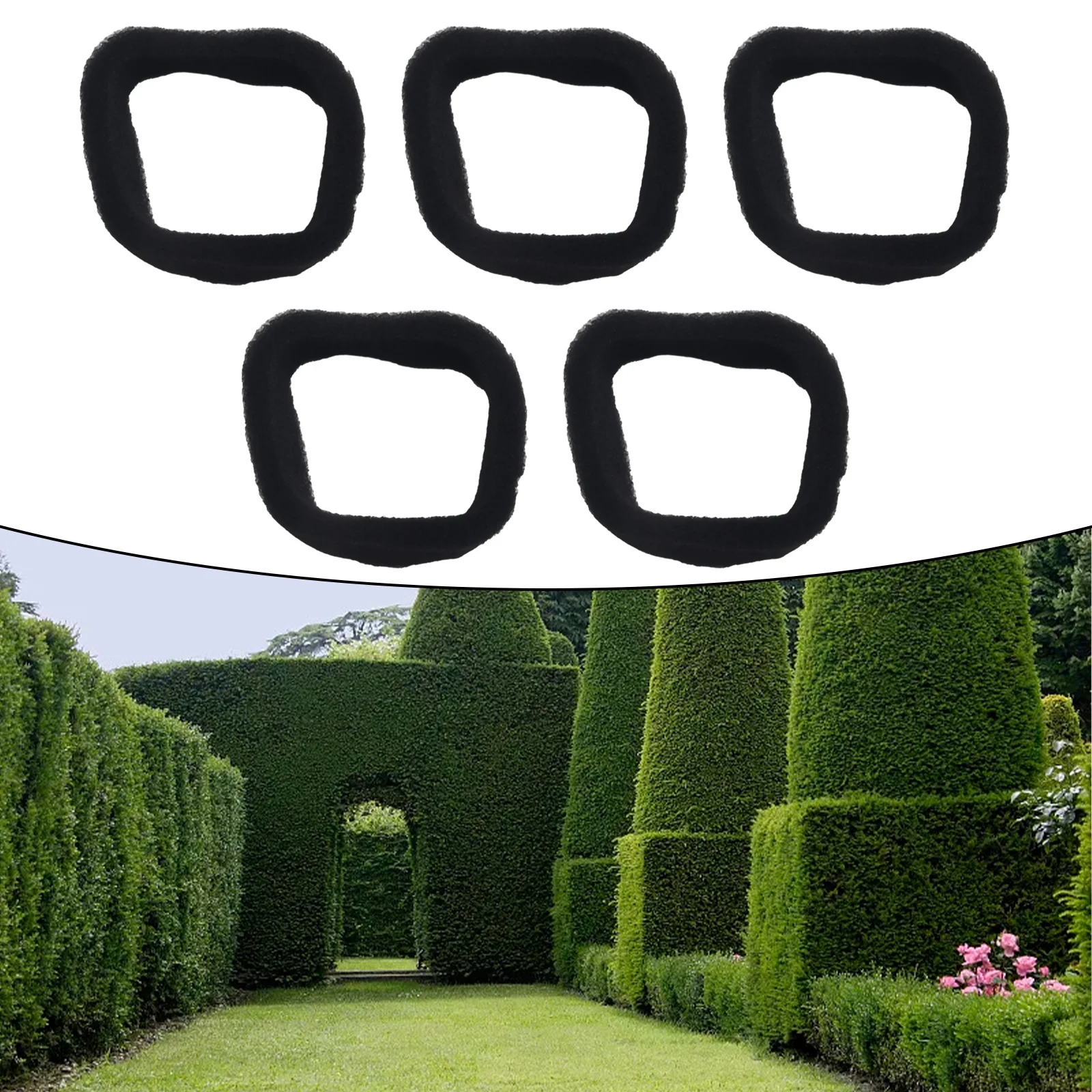 5pcs Filter Sponge Screen For Brushcutter Strimmers Power Tools Spare Parts 50mm X 43mm Sponge Filter Garden Accessories
5pcs Filter Sponge Screen For Brushcutter Strimmers Power Tools Spare Parts 50mm X 43mm Sponge Filter Garden Accessories