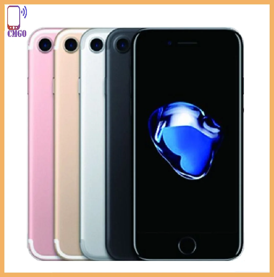 

Unlocked iPhone 7 Original 2GB RAM 32/128GB/256GB ROM IOS 10 Quad-Core 4G LTE 12.0MP Fingerprint cellphone iphone7 iphone