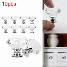 10Pcs 30mm Diamond Shape Design Crystal Glass Knobs Cupboard Drawer Pull Kitchen Cabinet Door Wardrobe Handles Hardware
10Pcs 30mm Diamond Shape Design Crystal Glass Knobs Cupboard Drawer Pull Kitchen Cabinet Door Wardrobe Handles Hardware