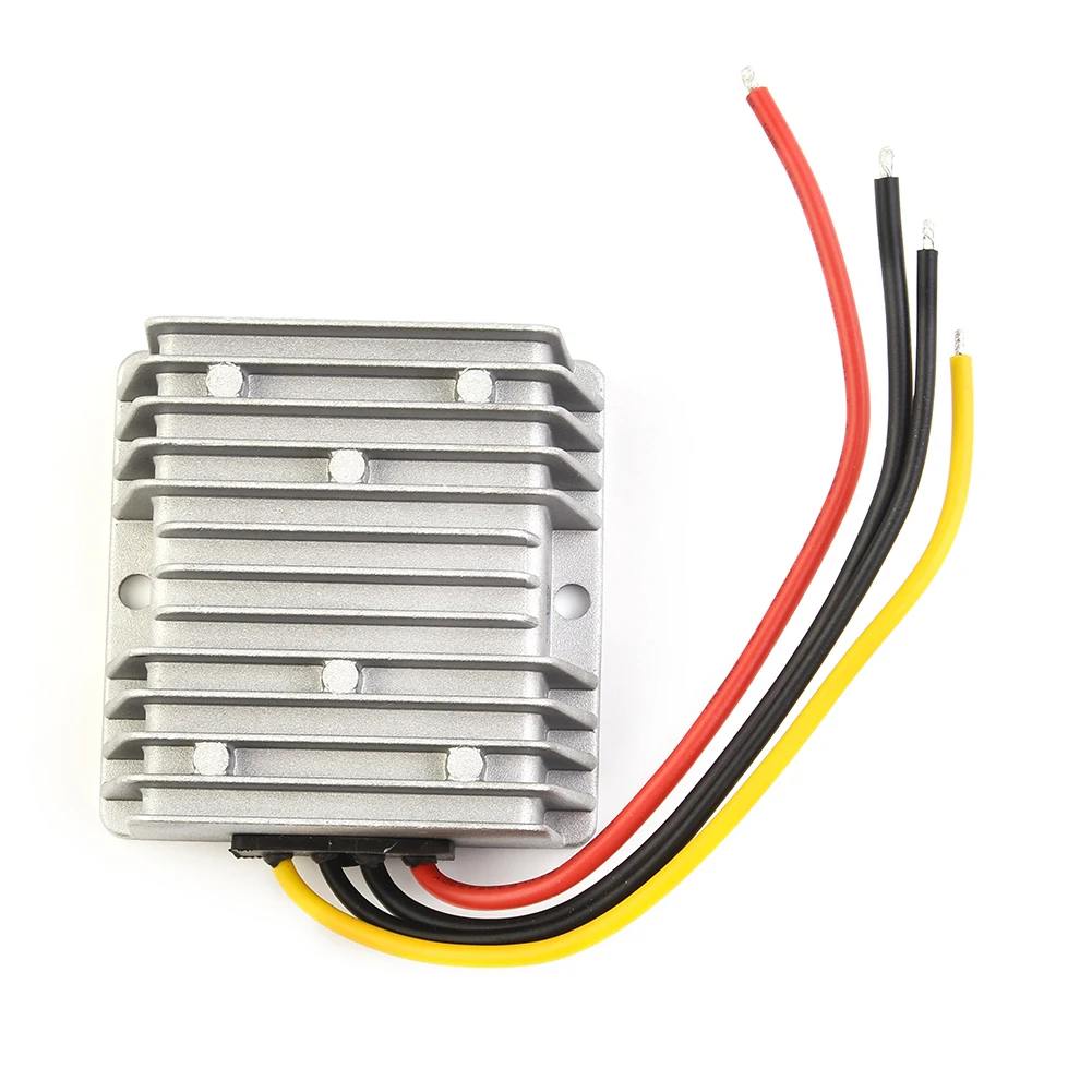 Voltage Reducer Rectifier Waterproof 20A 240W Aluminum Alloy DC 12V Silver Universal Waterproof Car Accessories
Voltage Reducer Rectifier Waterproof 20A 240W Aluminum Alloy DC 12V Silver Universal Waterproof Car Accessories
