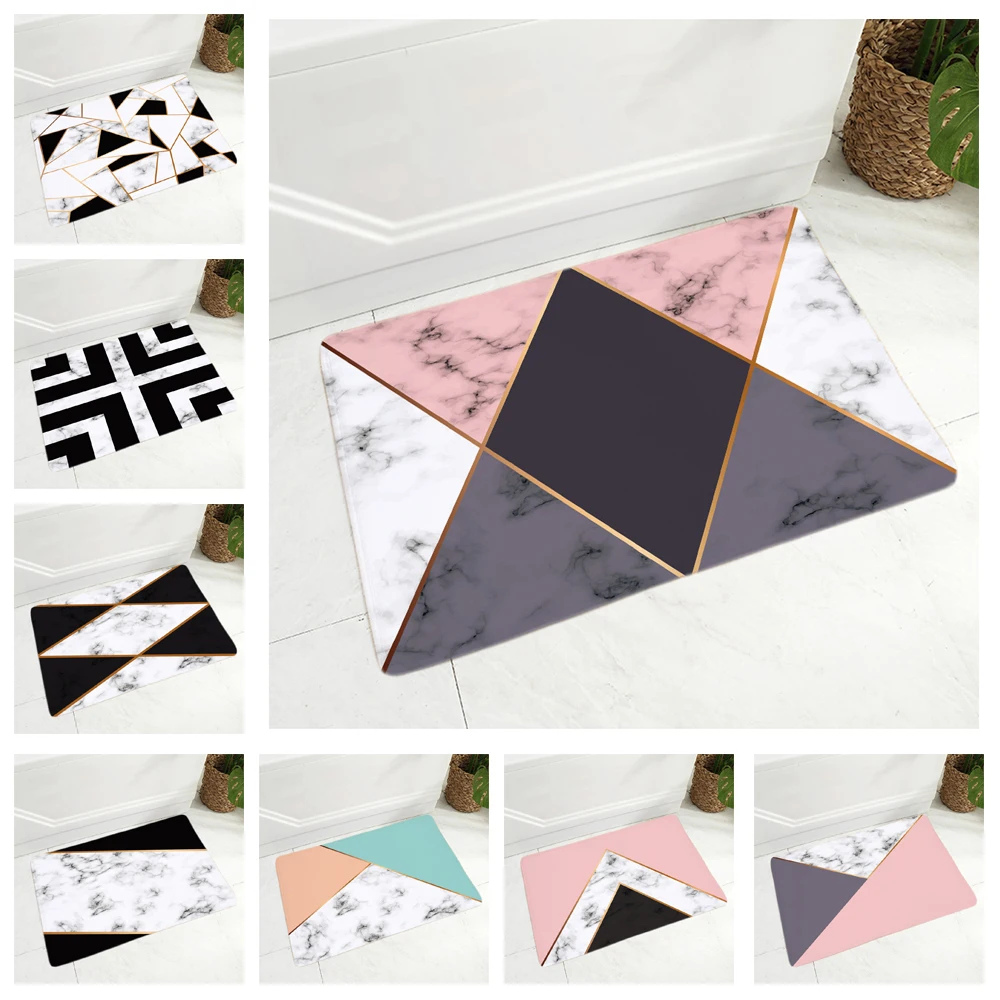 Black and White Geometric Abstract Doormat Non-Slip Printed Soft Flannel Carpet Decor Nordic style Floor Door Mat for Hallway
Black and White Geometric Abstract Doormat Non-Slip Printed Soft Flannel Carpet Decor Nordic style Floor Door Mat for Hallway