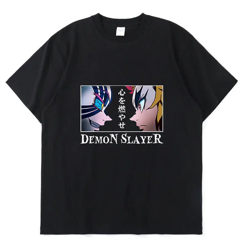 New Anime Demon Slayer Akaza Man/Women Harajuku T-shirt Round Neck Short Sleeve Casual Unisex Streetwear COTTON Oversize Tee Top
New Anime Demon Slayer Akaza Man/Women Harajuku T-shirt Round Neck Short Sleeve Casual Unisex Streetwear COTTON Oversize Tee Top