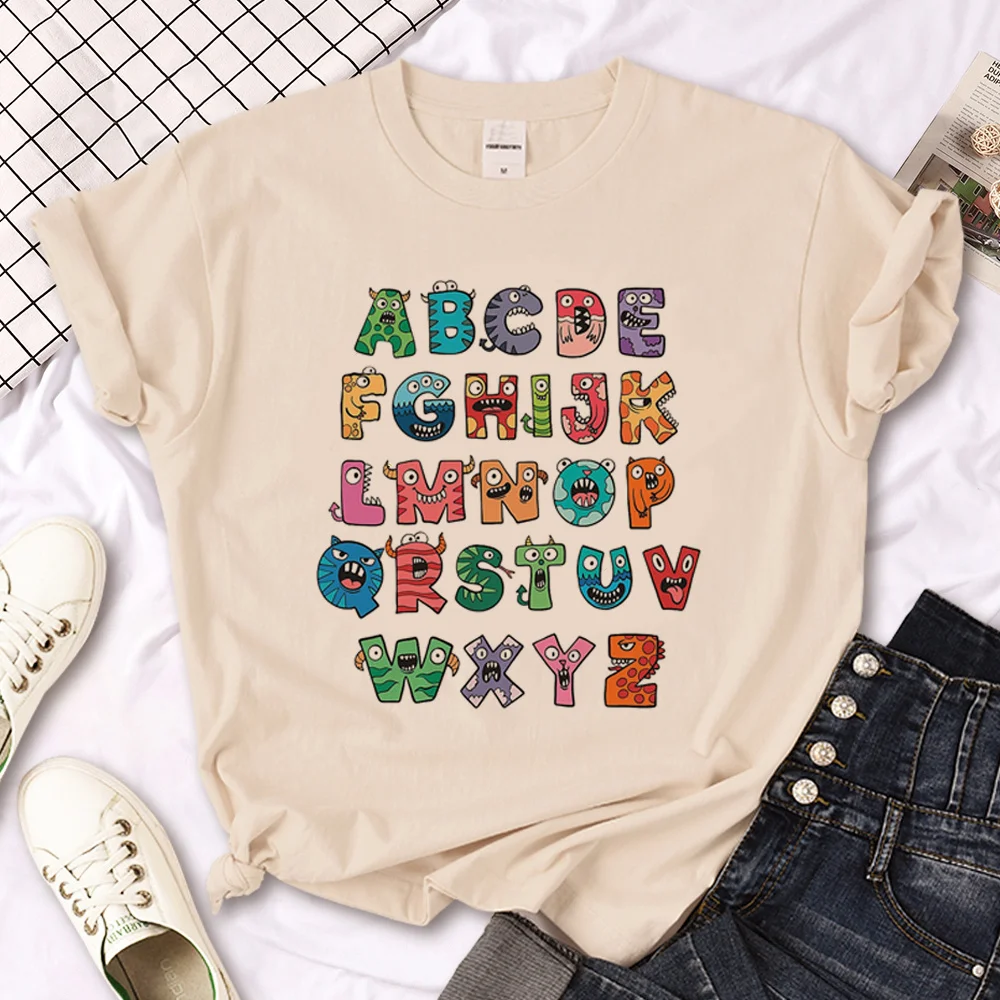 t Shirts Alphabet t shirt women harajuku streetwear Japanese t shirt female funny clothes
t Shirts Alphabet t shirt women harajuku streetwear Japanese t shirt female funny clothes