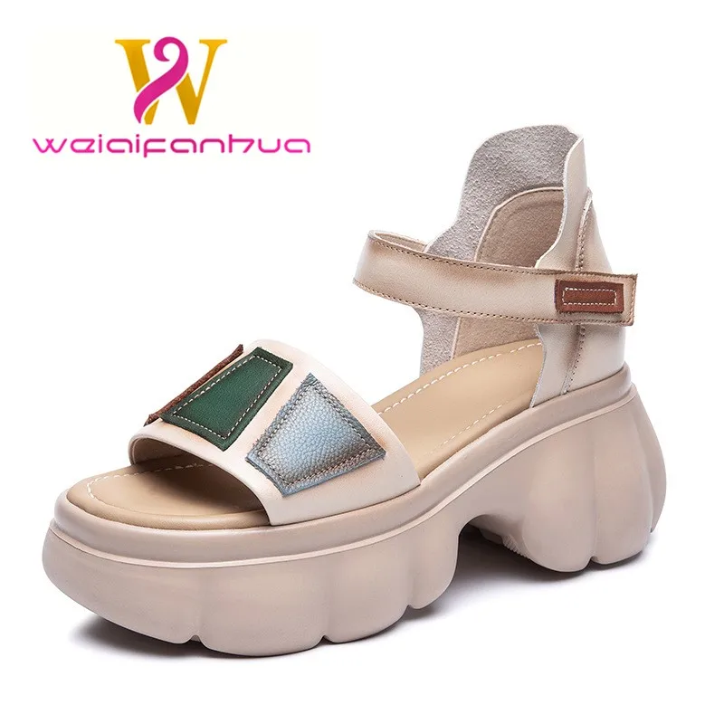 First Tier Cowhide Sandals Women's Summer 2024 New Breathable Platform Soled Women's Fashion Sandals Casual Women's Shoes
First Tier Cowhide Sandals Women's Summer 2024 New Breathable Platform Soled Women's Fashion Sandals Casual Women's Shoes