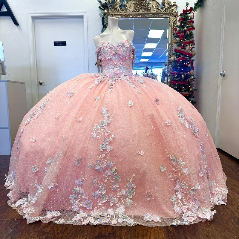 Розовое Бальное платье принцессы, платья для Quinceanera 2024, милое платье с блестками 16, платья 15 лет
Розовое Бальное платье принцессы, платья для Quinceanera 2024, милое платье с блестками 16, платья 15 лет